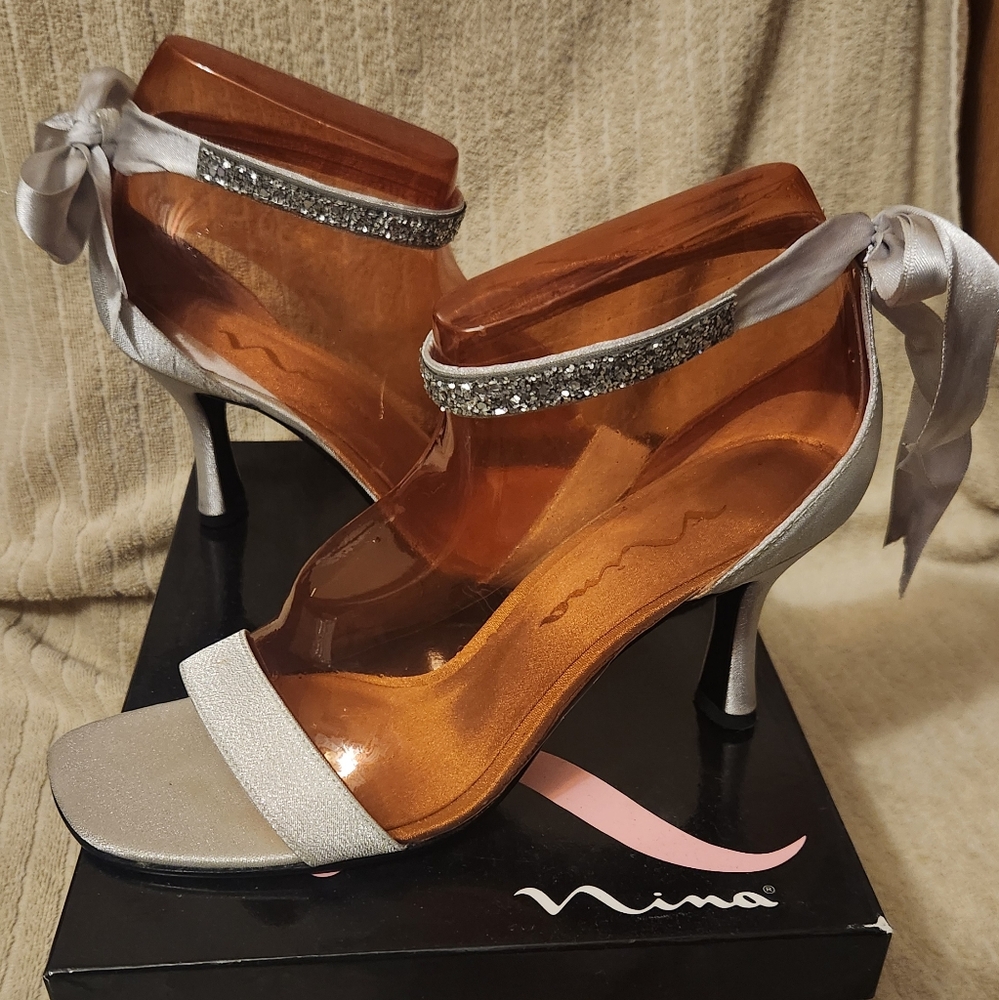 Silver Dress Shoe